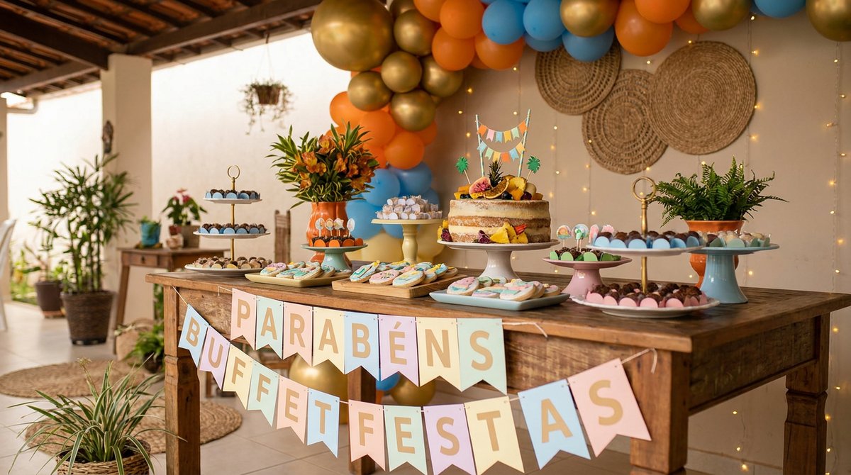 Buffet ou Festa em Casa? Como Decidir e Economizar
