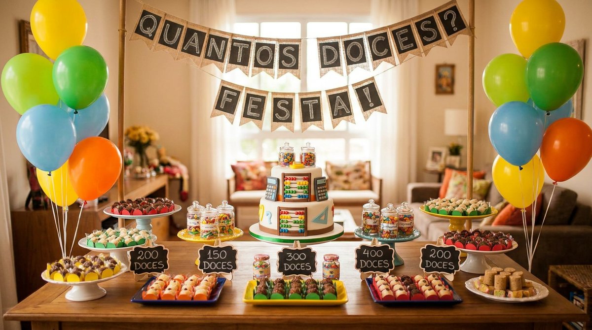 Quantos Doces Fazer para a Festa? Calcule Certo e Não Falte