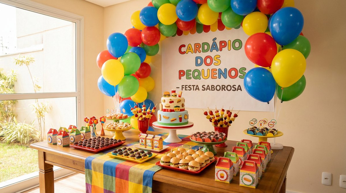 Cardápio de Festa Infantil: O Que Servir para Agradar Todos