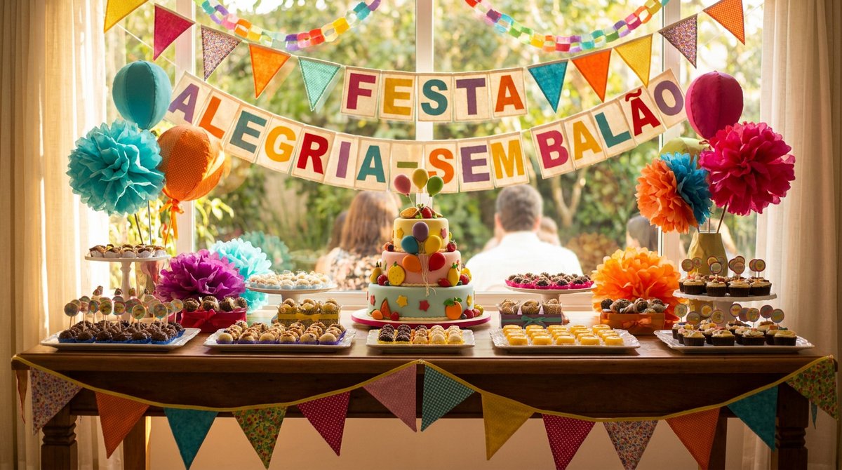 Decoração de Festa Sem Balão: Alternativas Lindas e Sustentáveis