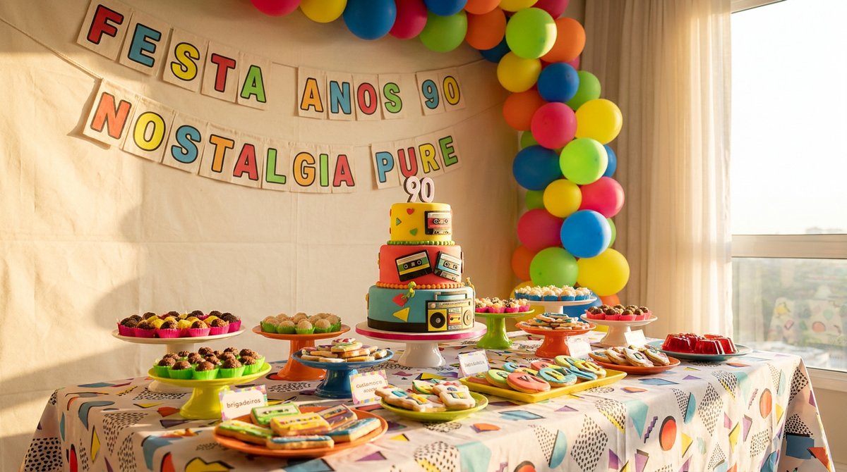 Festa Anos 90: Reviva a Melhor Década em Forma de Celebração