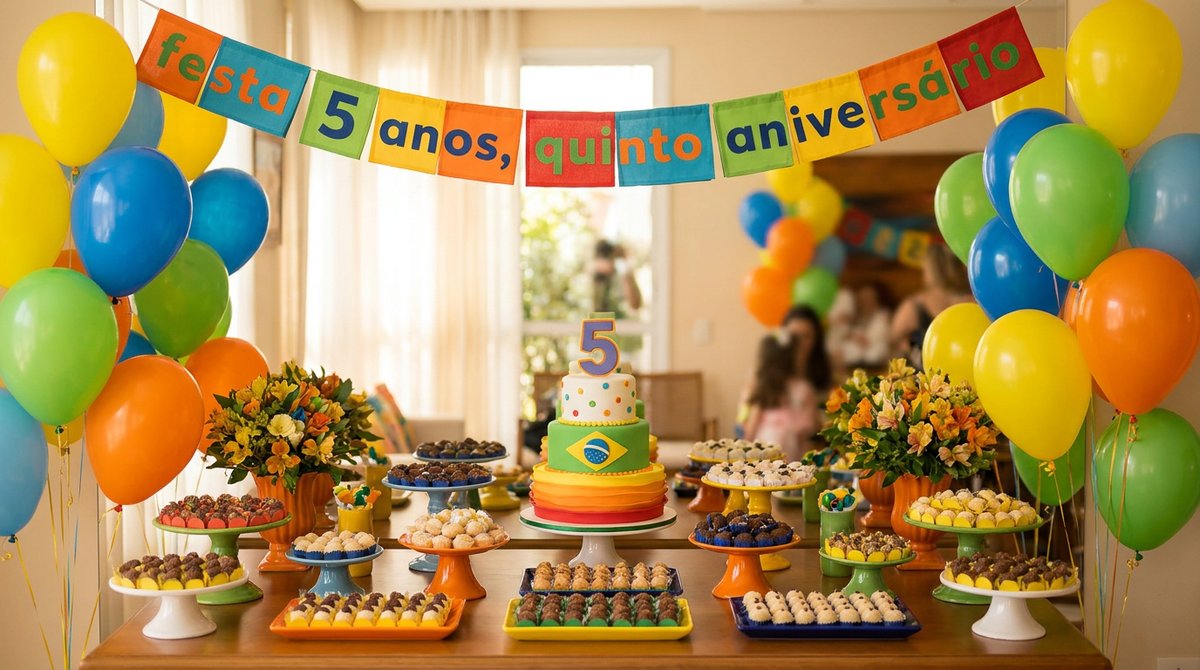 Festa de 5 Anos: Temas em Alta para Pré-Escolares