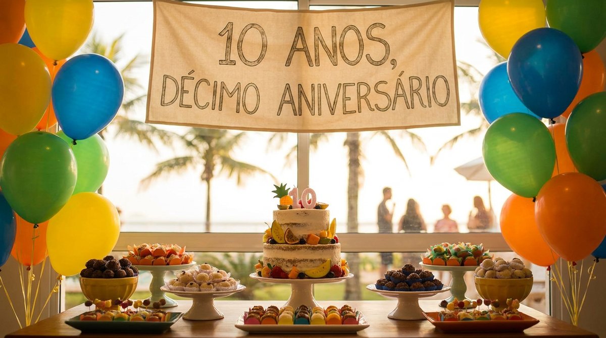 Festa de 10 Anos: Deixando a Infância com Estilo