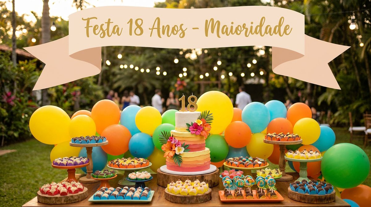 Festa de 18 Anos: A Maioridade com Muito Estilo