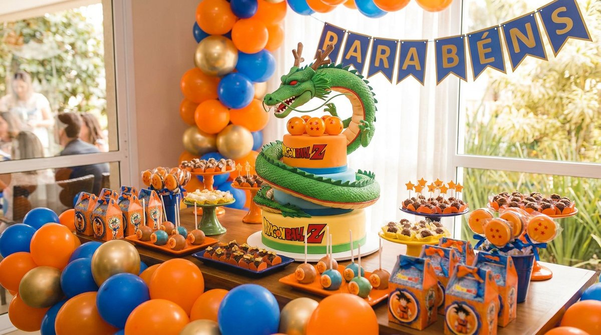 Dragon Ball: Encontre as 7 Esferas na Sua Festa