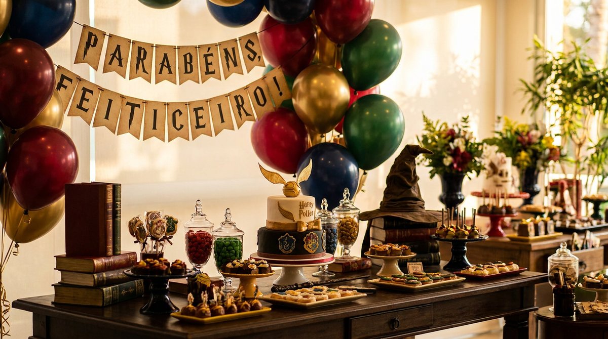 Festa Harry Potter para Adultos: Nostalgia com Classe
