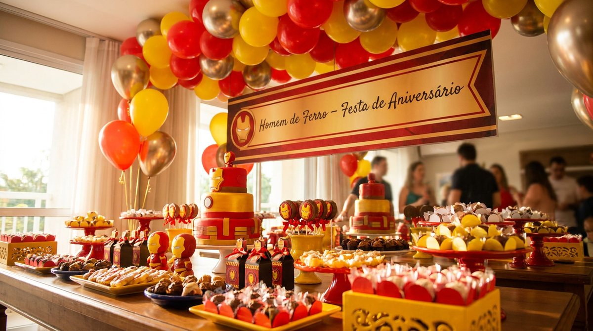 Festa do Homem de Ferro: Tecnologia e Estilo Tony Stark