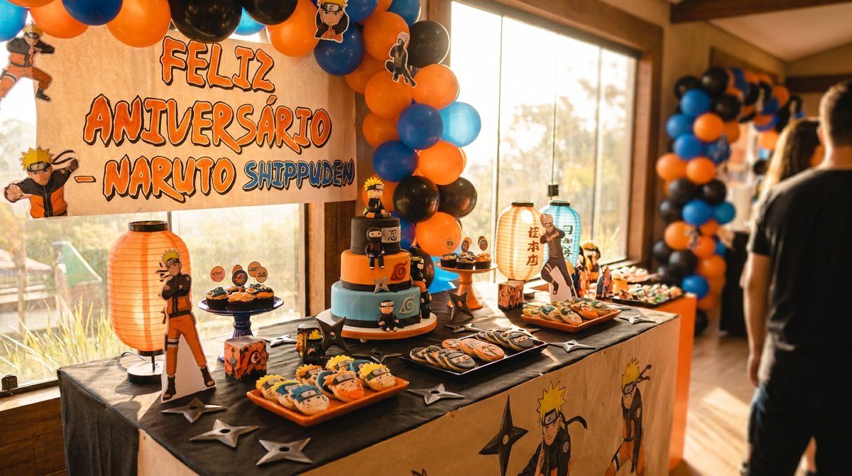Festa Naruto Shippuden para Adultos: Nostalgia Ninja