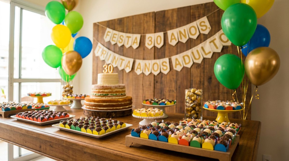 Festa de 30 Anos: Celebrando 3 Décadas com Personalidade