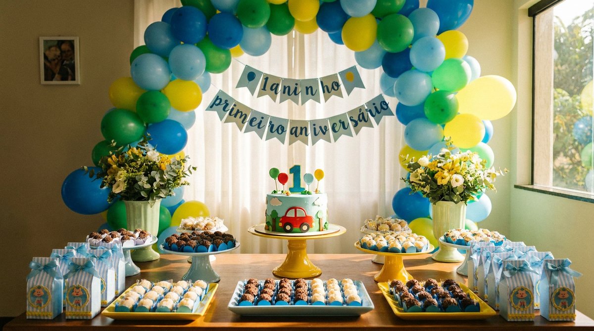 Festa de 1 Aninho para Menino: Como Planejar com Amor