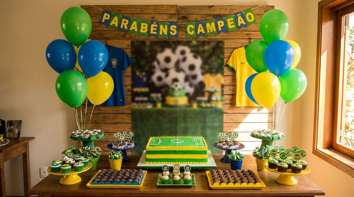 Festa do Time do Coração: Como Decorar com as Cores do Clube