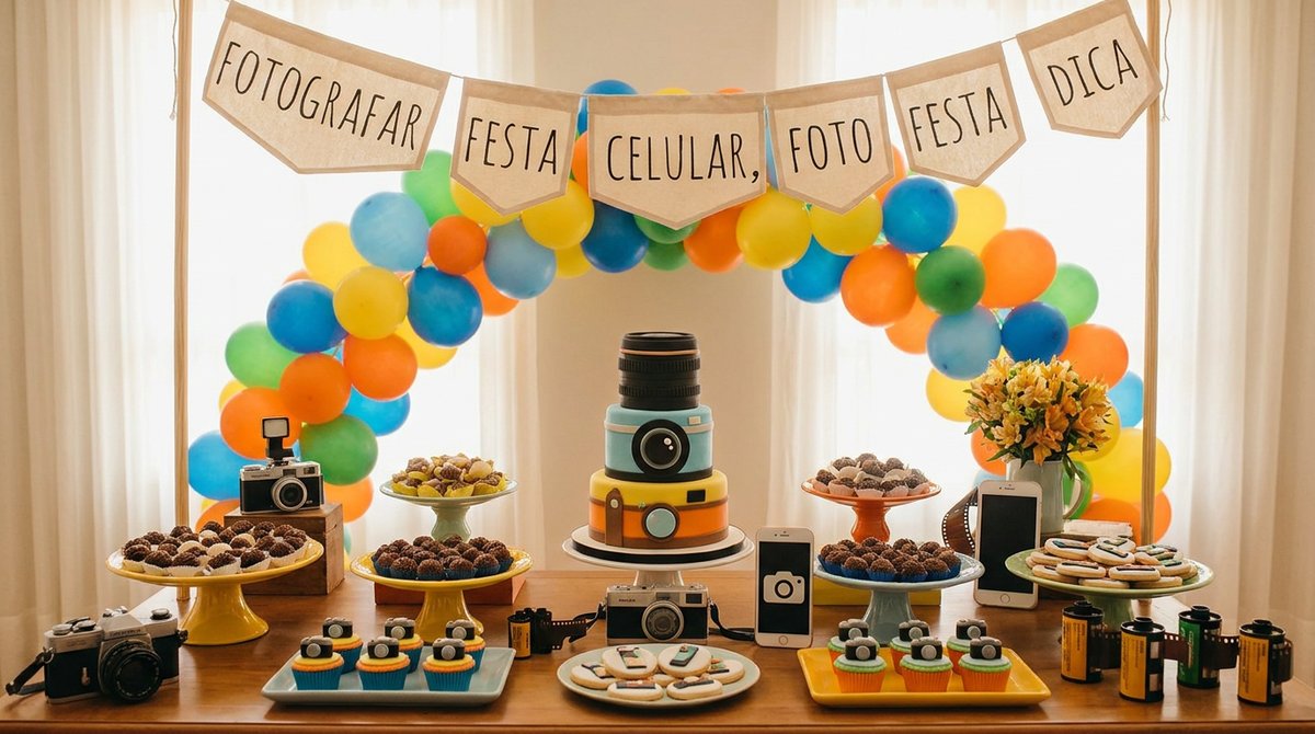 Como Fotografar a Festa com o Celular: 10 Dicas Incríveis