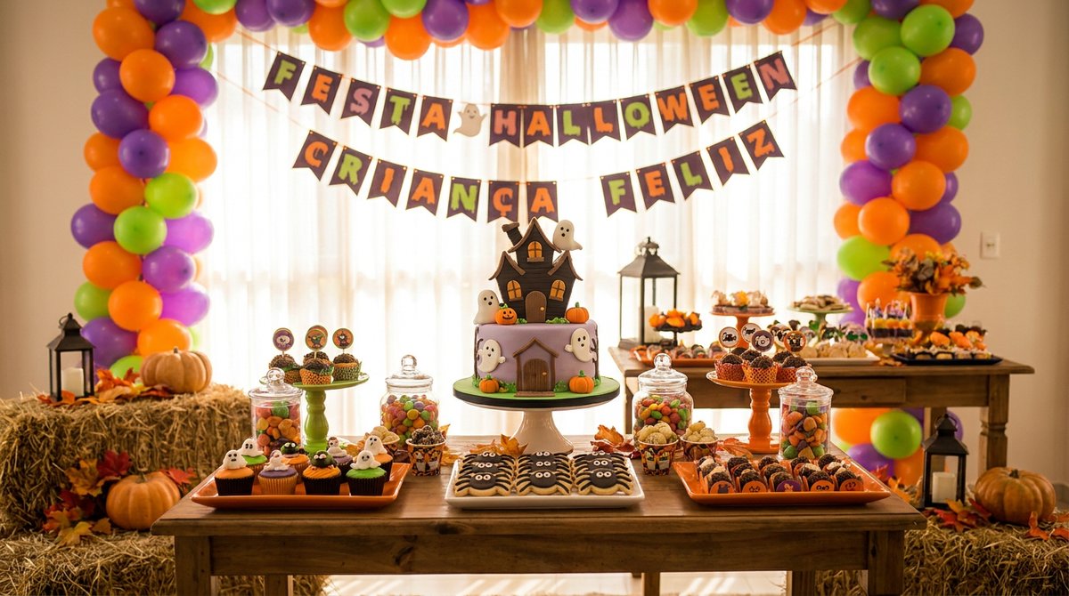 Halloween Infantil: Como Criar uma Festa Assustadora (mas Segura)