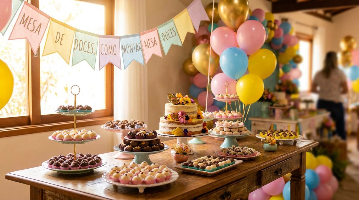 Mesa de Doces: Como Montar do Zero com Resultado Profissional