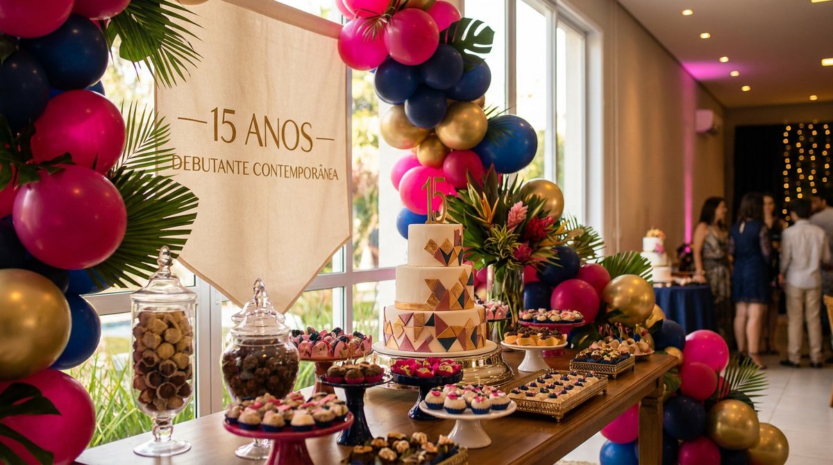 Festa de 15 Anos: Temas Modernos para Debutantes Ousadas